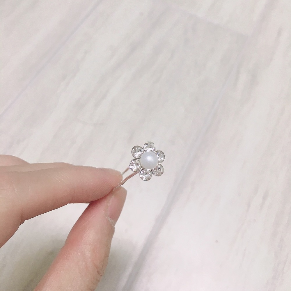 45 pieces of pearl Hair pins
